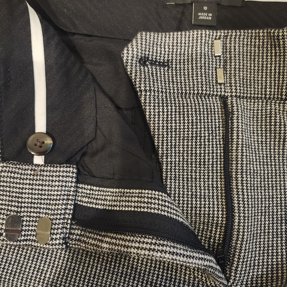 Ann Taylor, size 10, black and white - Picture 3 of 5